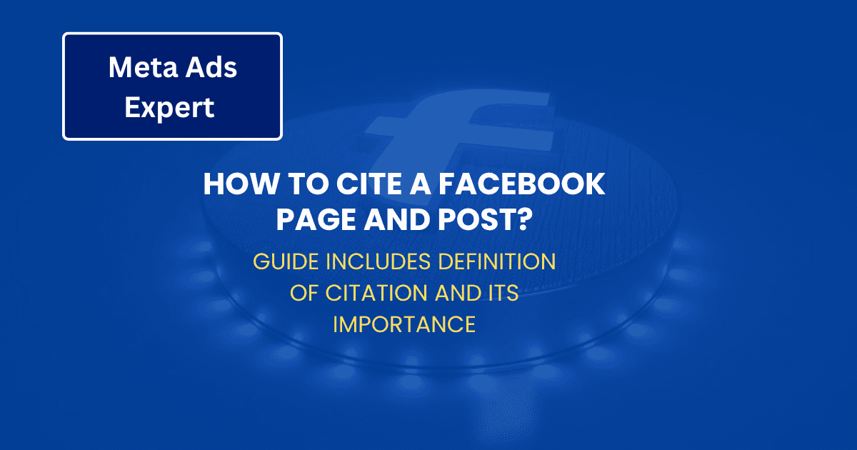 How to Cite a Facebook Page and Post By Pervez Akhtar Digital Marketer